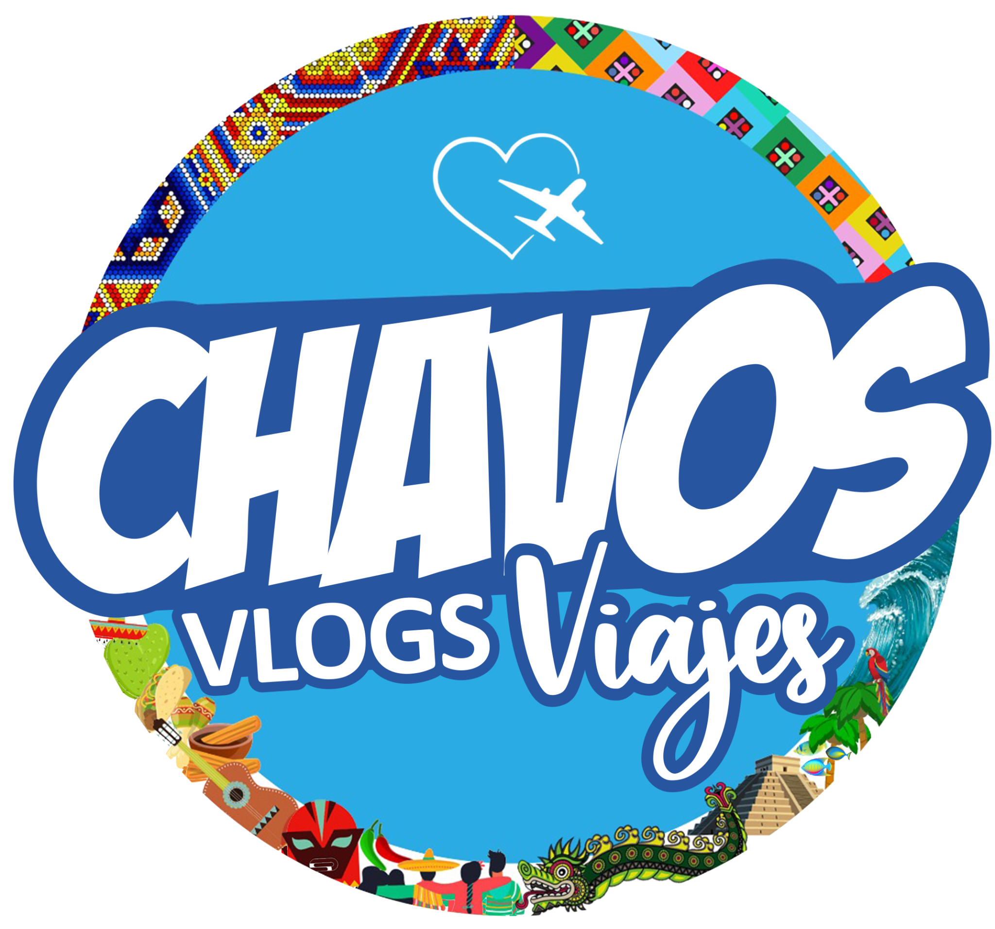 Logo Chavos Vlogs Viajes